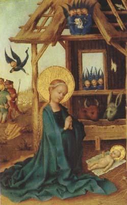 Stefan Lochner Adoration of the Child (mk08) oil painting picture